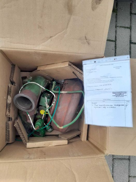 Turbosprężarka Garett RE547974 John Deere 7230R, 7250R,7260R,7270R itp