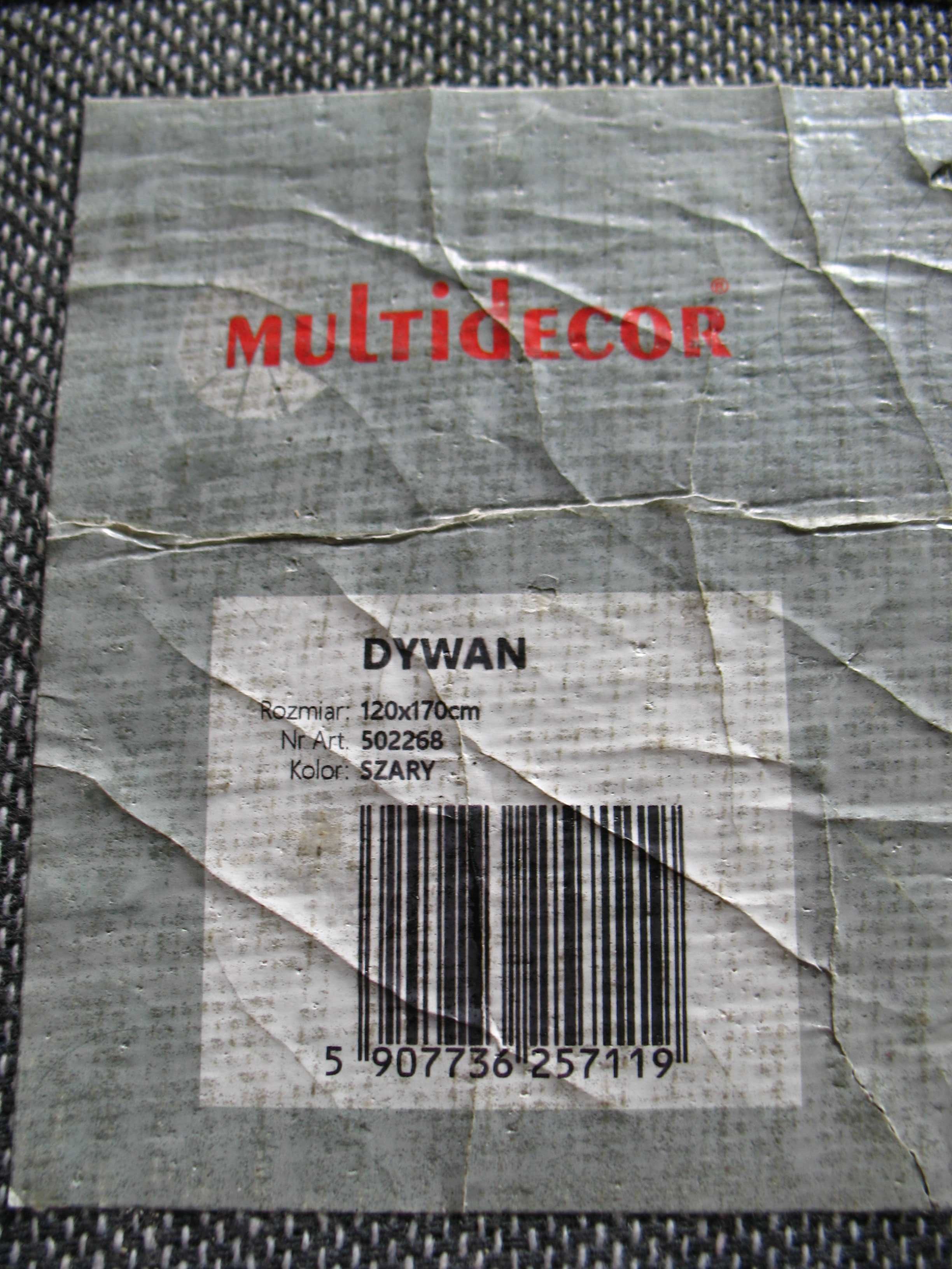 Szary dywan Multidecor 120x170 cm