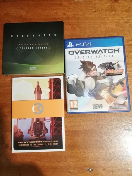 Overwatch +Soundtrack e postais da Collectors Edition