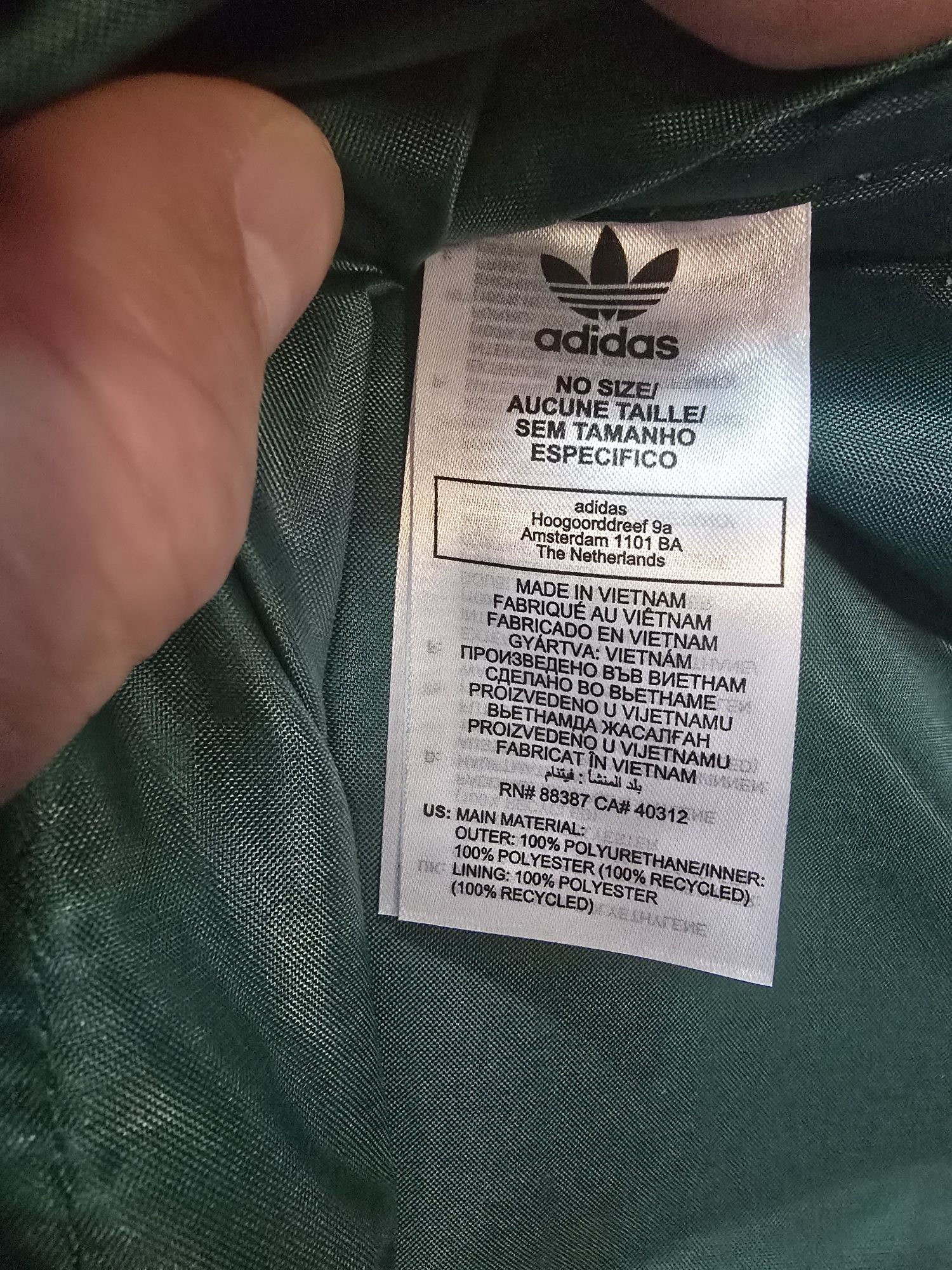Сумка на плече Adidas Originals Unisex Airliner Trefoil Bag JC8301
