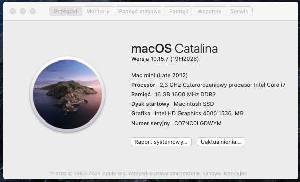 Mac mini (late 2012) i7, 16GB, 512SSD + 1TBHDD + trackpad