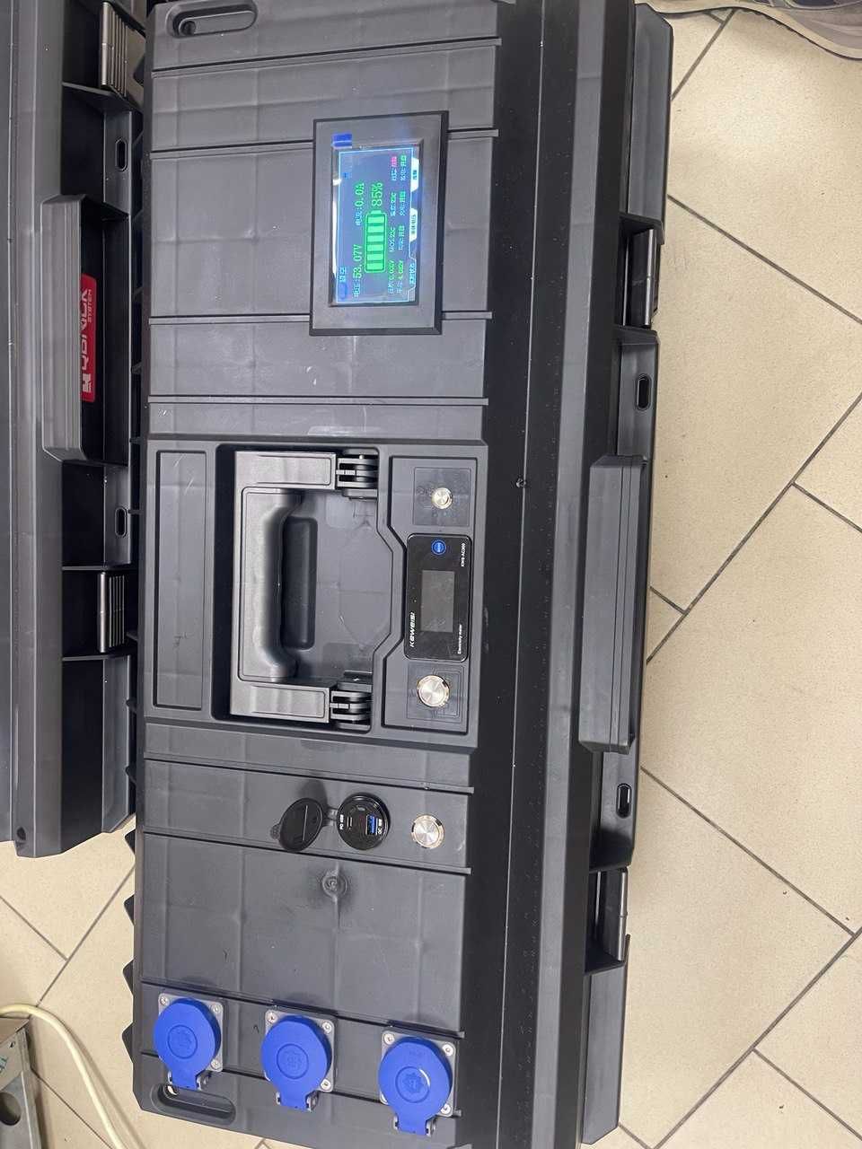 Мощная зарядная станция, аккумулятор Li-ion 7500 watt,безперебойник
