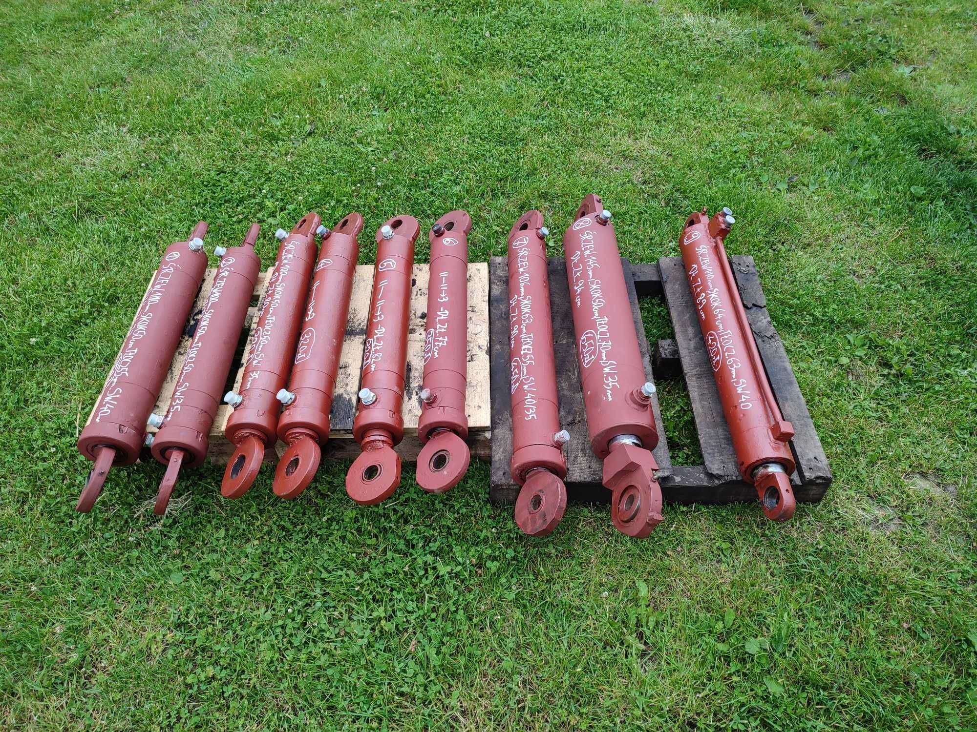 Siłownik hydrauliczny dwustronny , sów 50cm , łuparka , prasa ,koparki