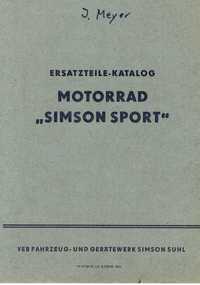 AWO SIMSON SPORT katalog części