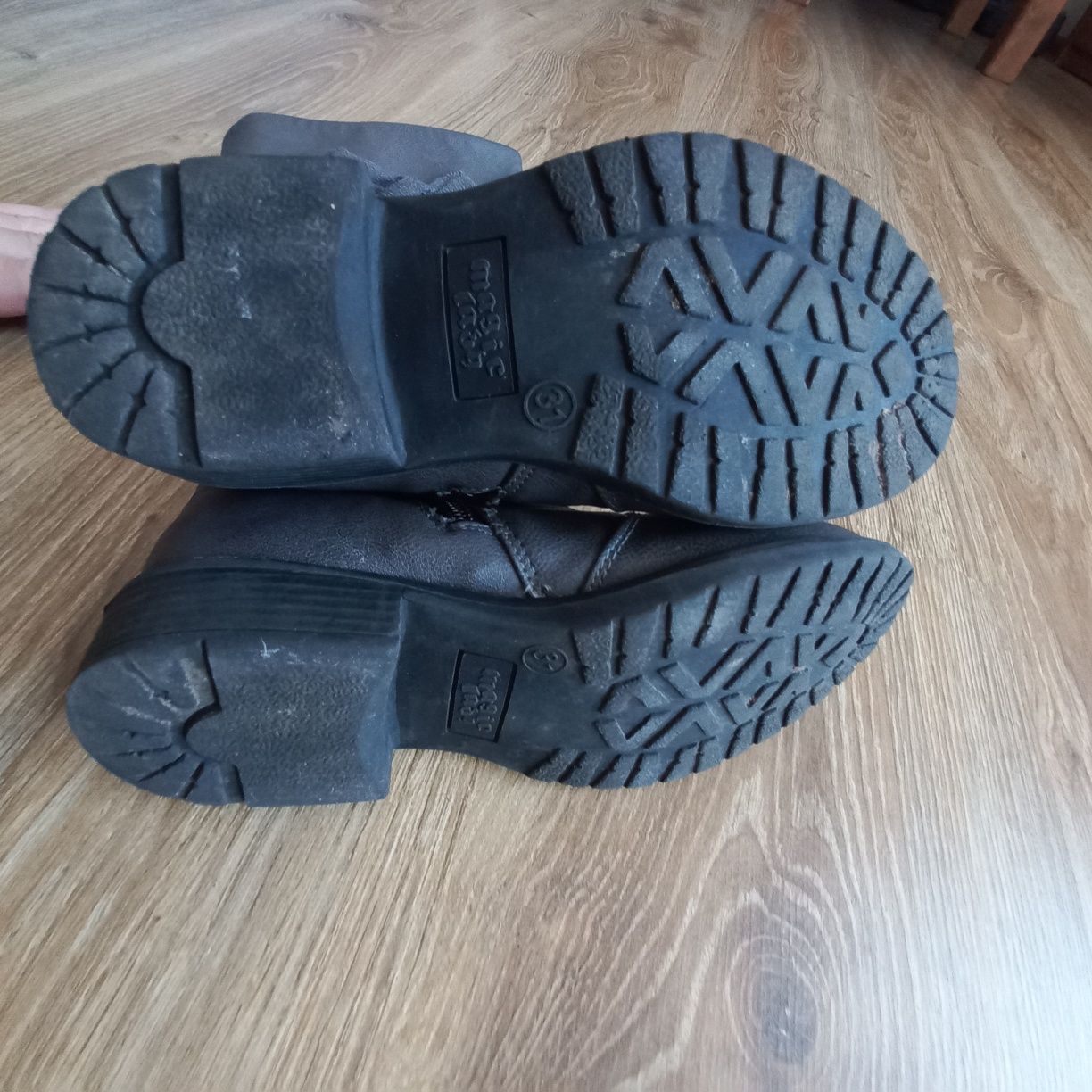 Kozaczki buty zimowe dziewczęce r.31