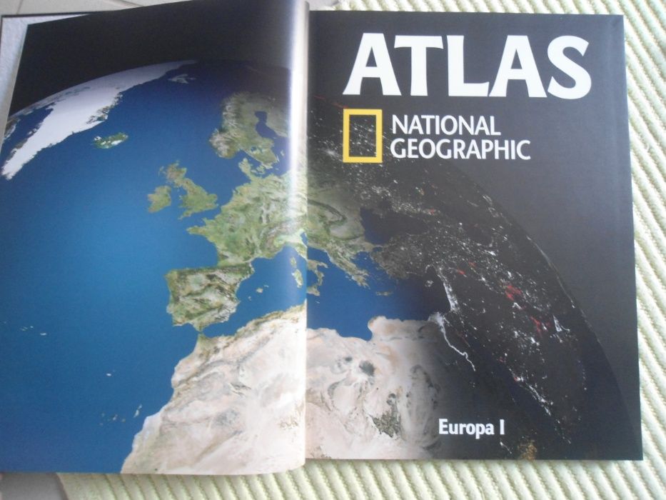 Atlas-Nacional Geographic-Europa 3 volumes