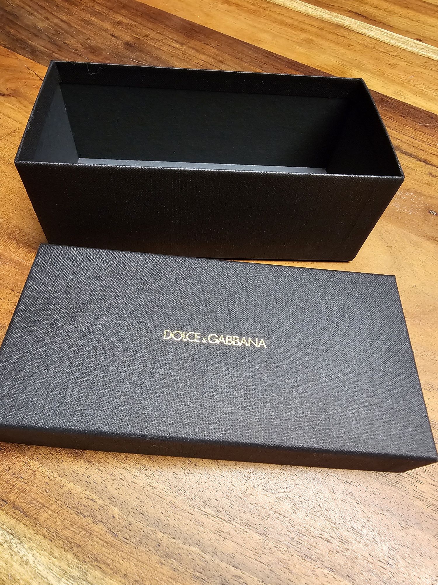 Prada Versace Dolce & Gabbana pudełka 3 szt.