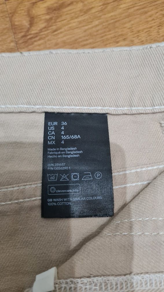 Spodenki jeansowe H&M rozm 36
