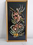 Quadro Antigo: Flores