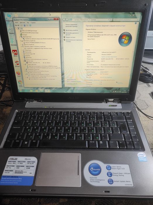 Ноутбук Asus Z99L рабочий