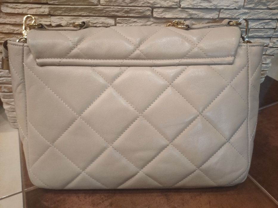 Torebka skóra naturalna Massimo Conti