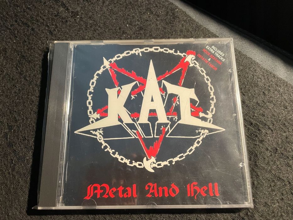 Kat - Metal And Hell pierwsze wydanie 1993 MMPCD 0015
