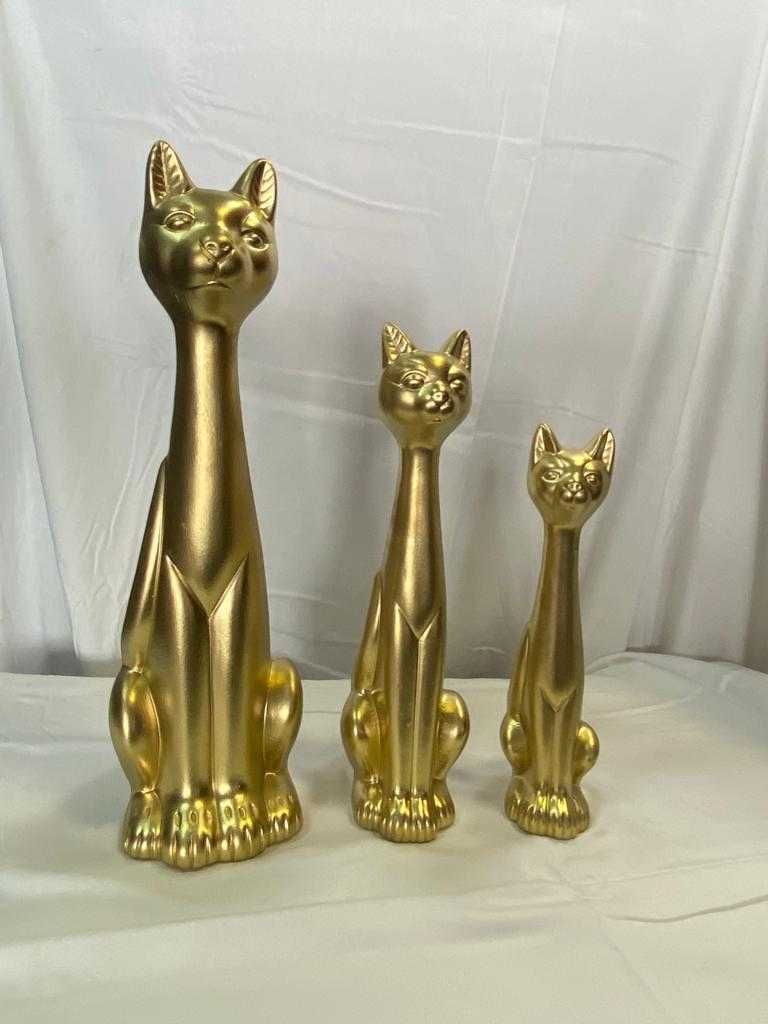Conjunto de  trio de gatos