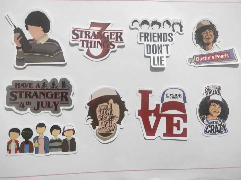 Stickers/Autocolantes Stranger Things