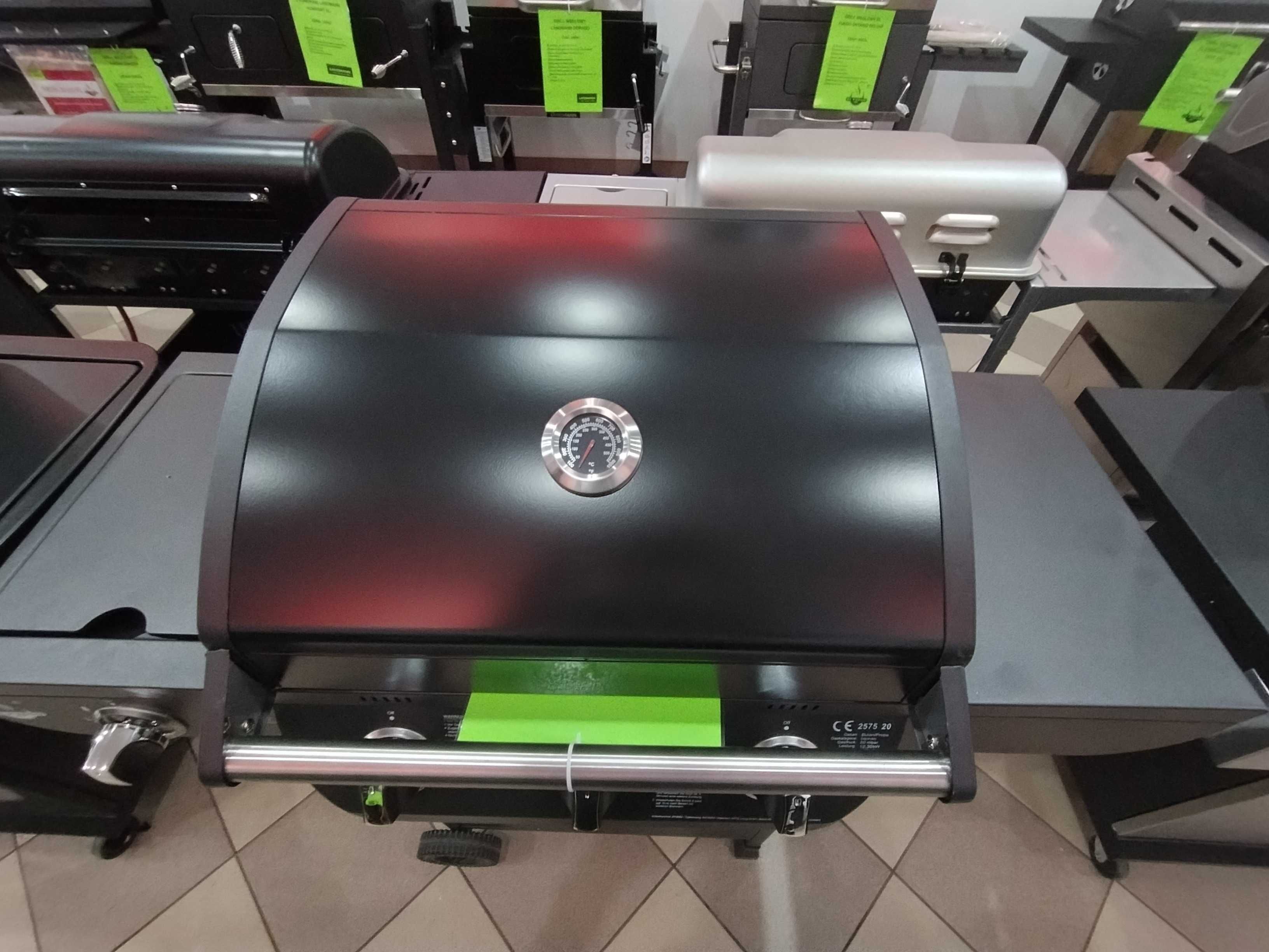 Grill Gazowy EL FUEGO COLUMBUS 3+1 12.29kW 56x41cm NOWY + reduktor !