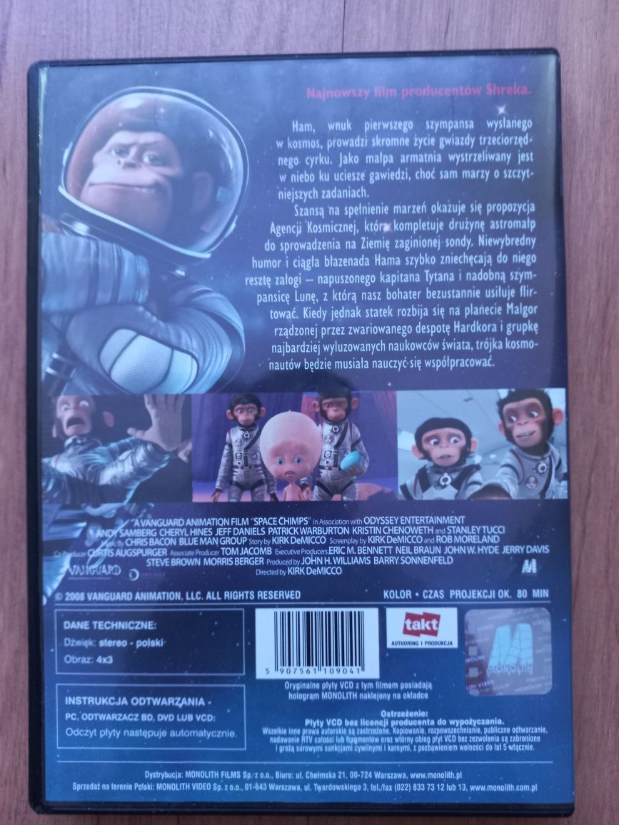 Film VCD "Małpy w kosmosie"