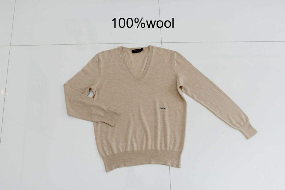 Ralph Lauren, 100%wełna, M/L