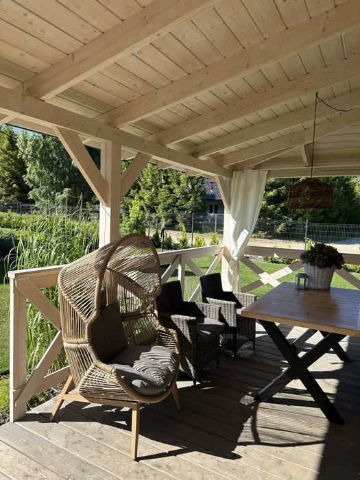 Domki całoroczne nad morzem z kominkiem w Sasinie