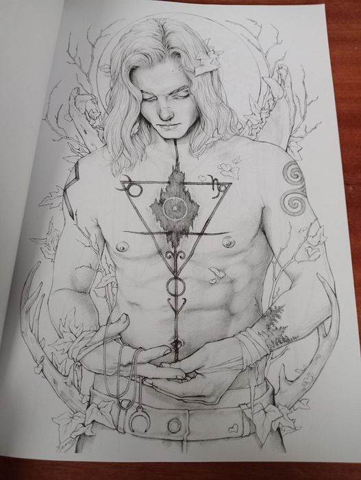 Kolorowanka Colouring Heaven Gothic Fantasy Special