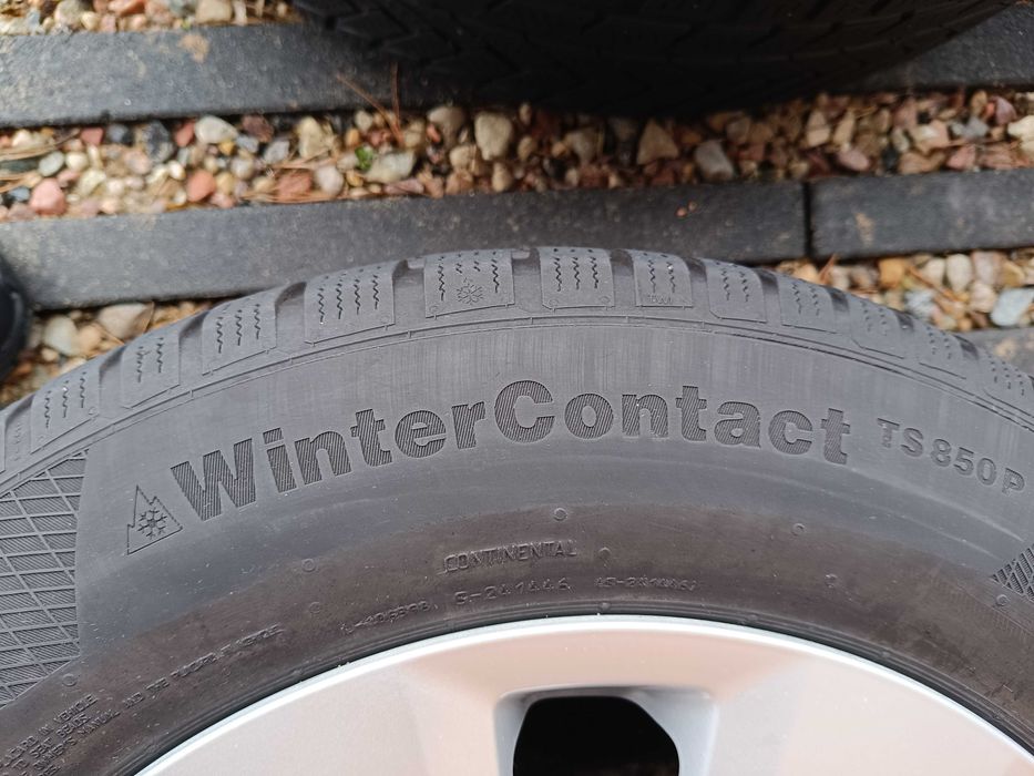 Koła zimowe 5x112 Opony 225/60 16 Continental 4521r Audi A6 C7 66,6mm