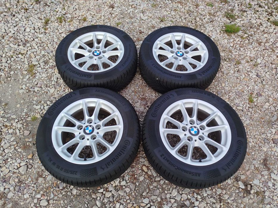 Super Koła BMW E60 E61 Nowe Opony Wielosezon Continental 8 mm