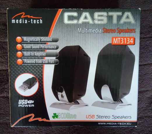 Głośniki komputerowe Media-tech MT3134 stereo