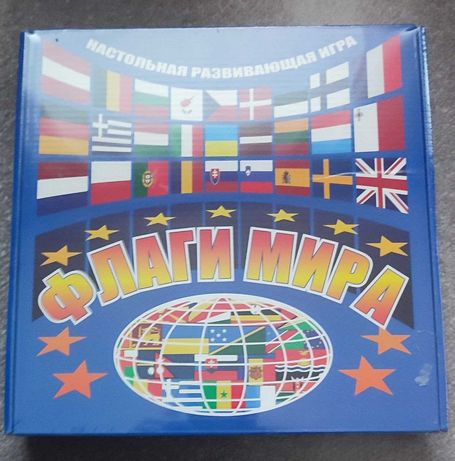 Новая познавательная настольная игра Флаги мира, развивающие карточки