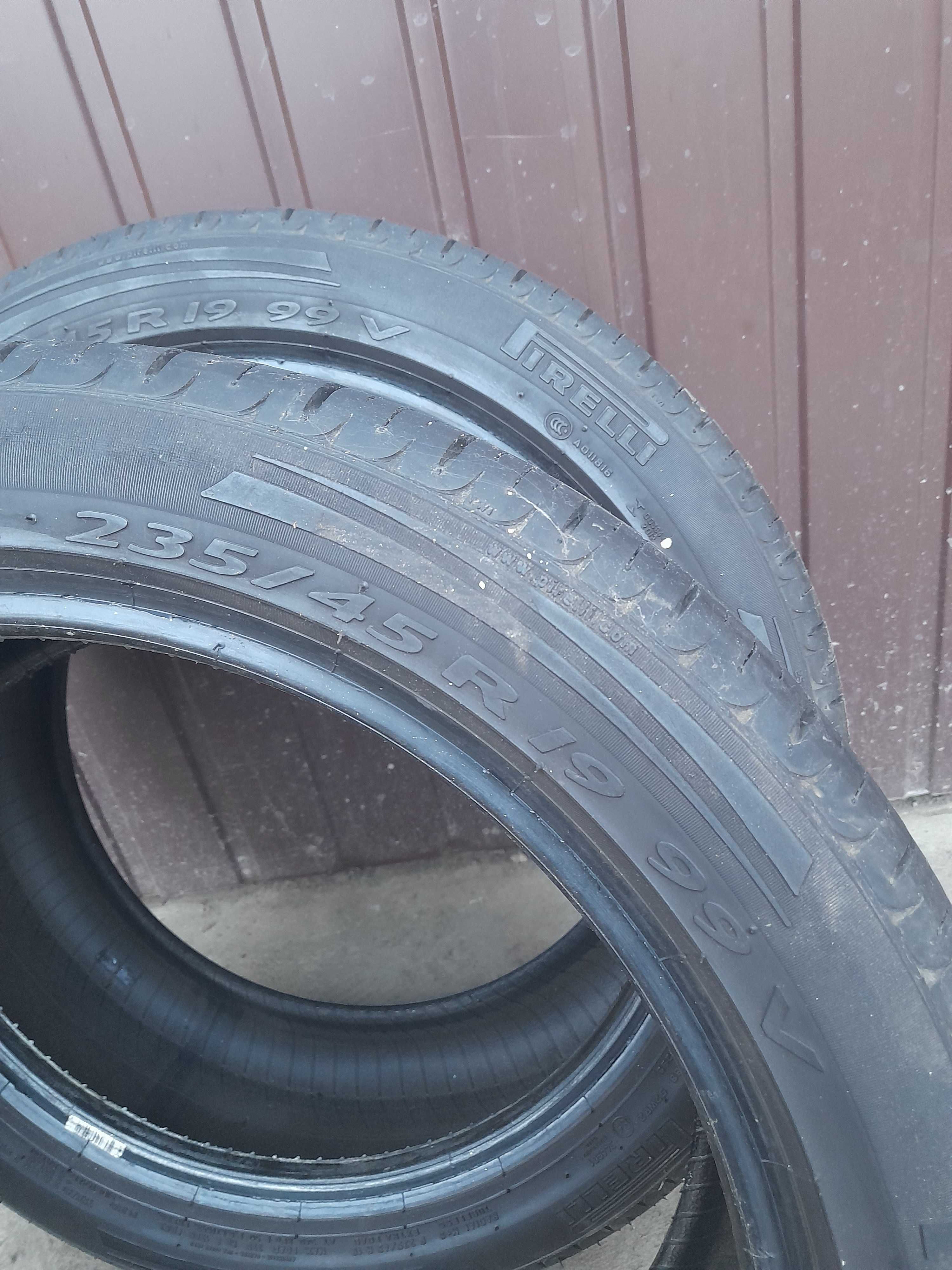 Opony  Pirelli letnie 235/45/19