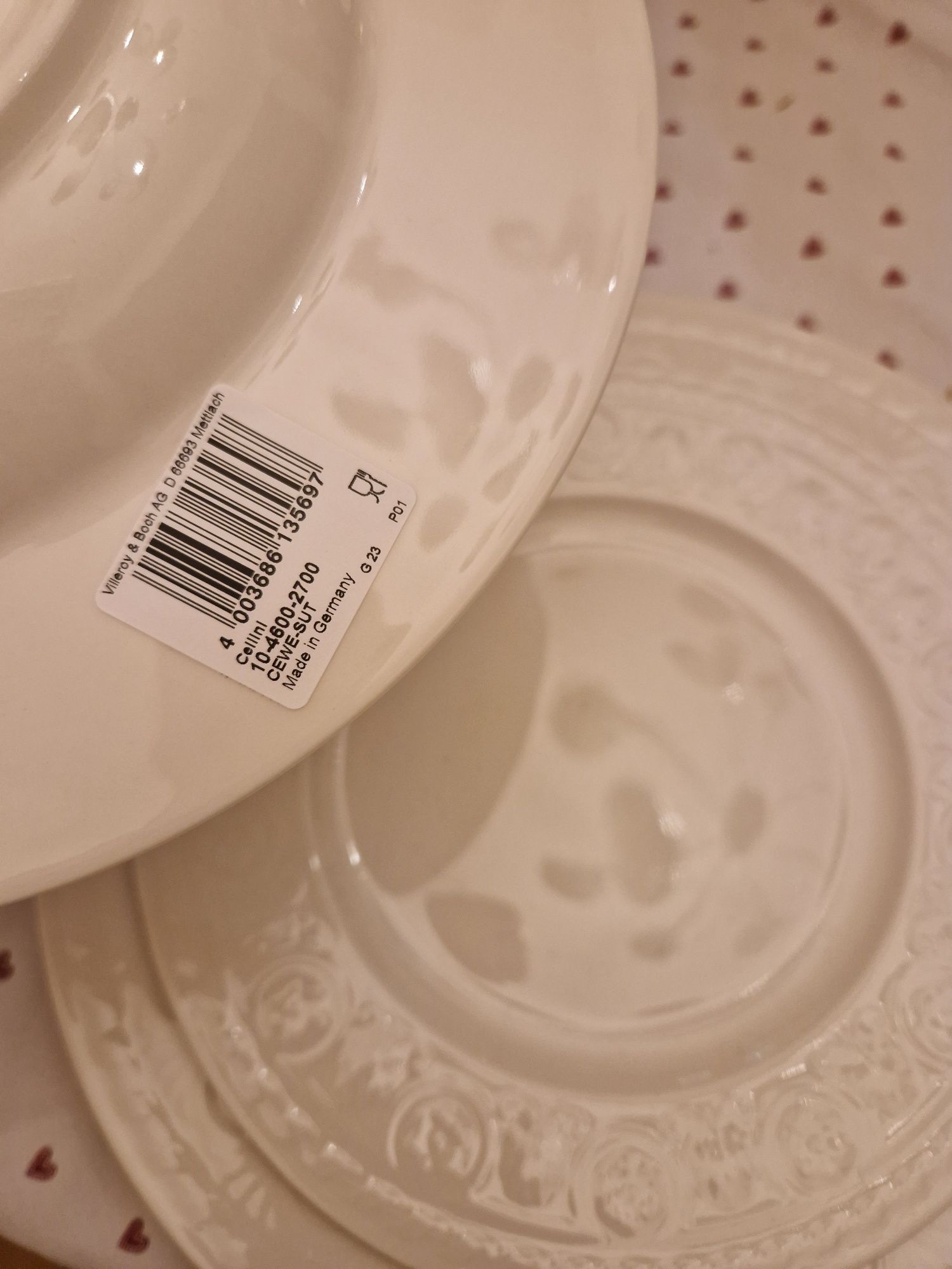 Zastawa stołowa Villeroy&Boch Cellini 12 osób porcelana talerze