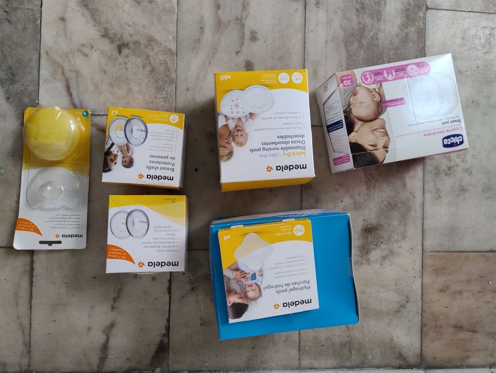 Discos protetor mamilos NOVOS sem uso