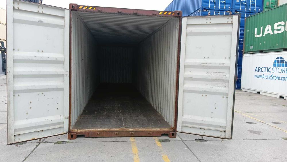 Kontener Morski 40 HC szczelny suchy szybki Transport Dostawa