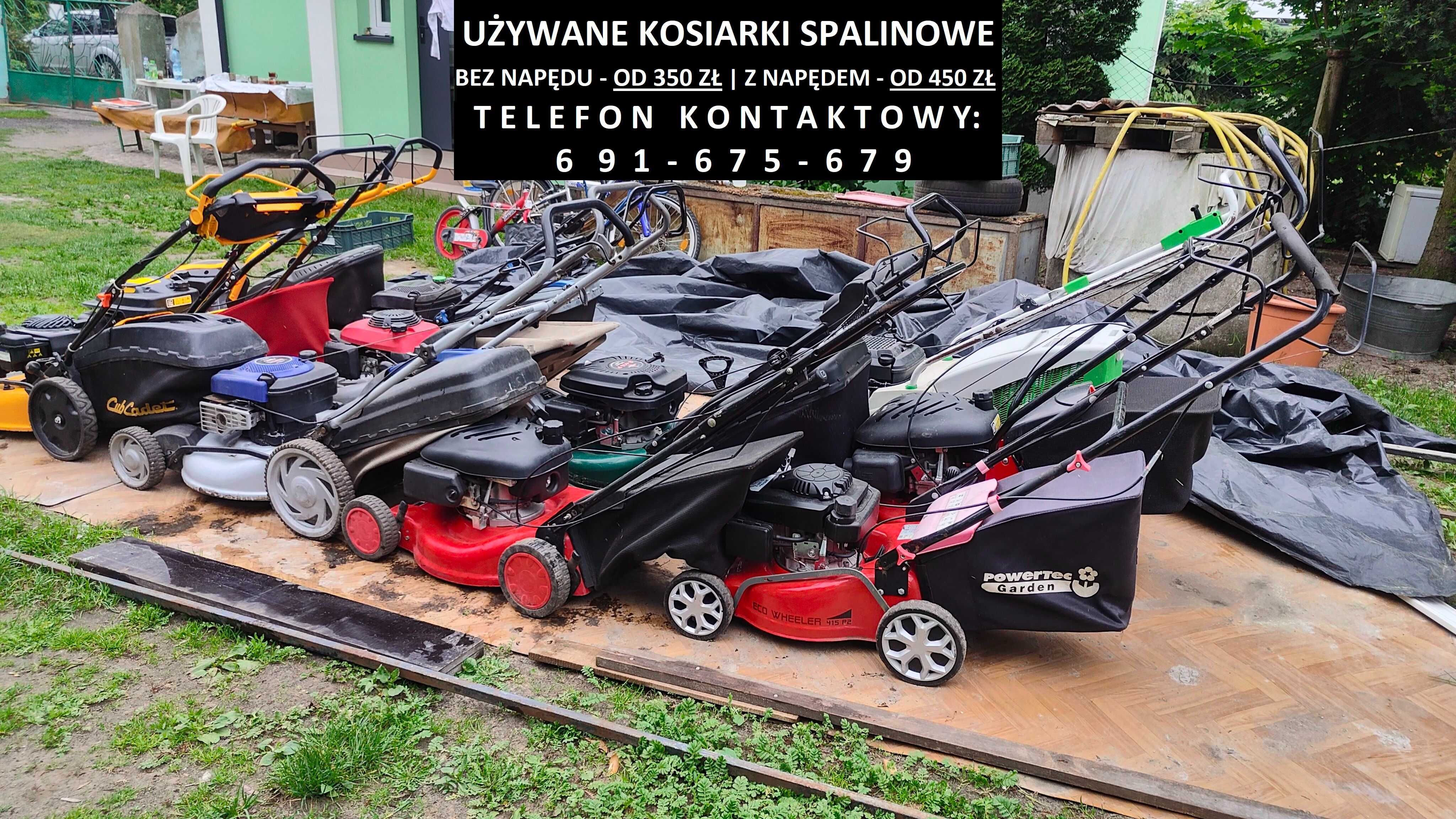 Kosiarka spalinowa - silnik B&S/Honda wyrzut boczny/kosz/napęd