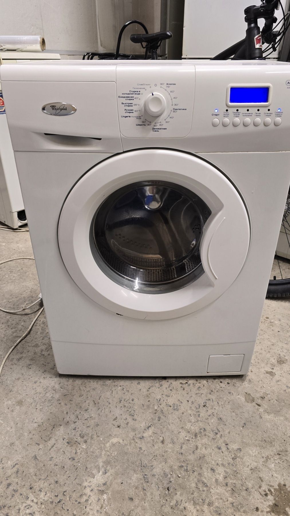Продам бу пральну машинку Whirpool 5 кг, 42 см глибина , дешево продам