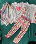 Zestaw sportowy 146 Smyk Reserved bluza koszulki legginsy active