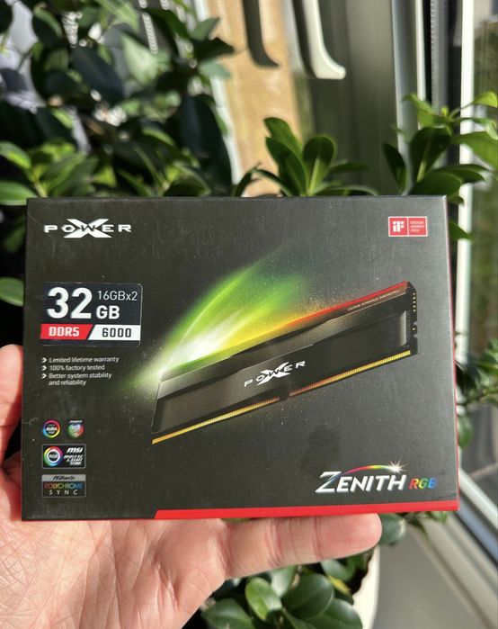 Pamięć DDR5 Silicon Power XPOWER Zenith RGB Gaming 32GB 6000 MHz