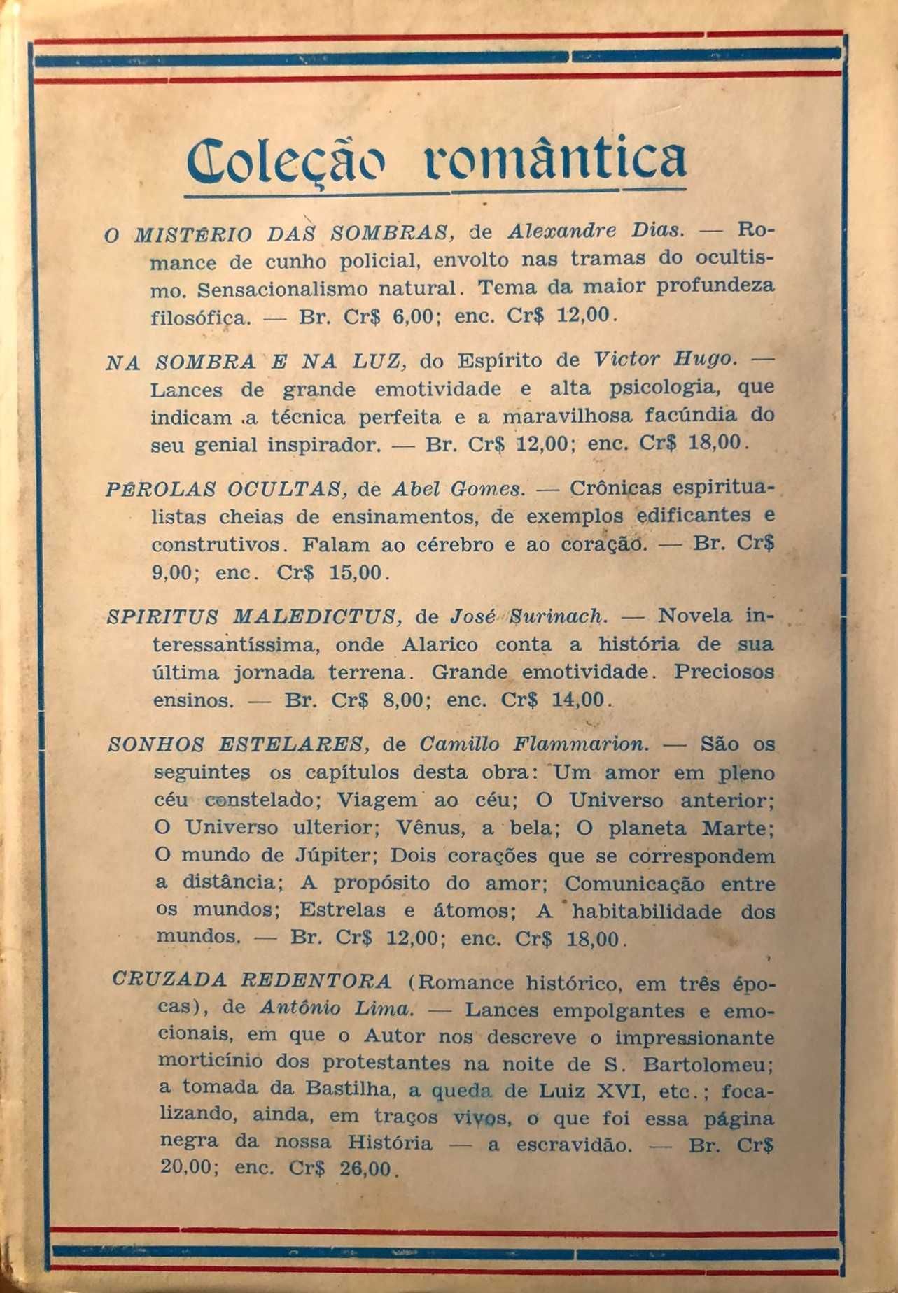 Livro "A Vingança do Judeu" - J. W. Rochester  1947  11ª ed.