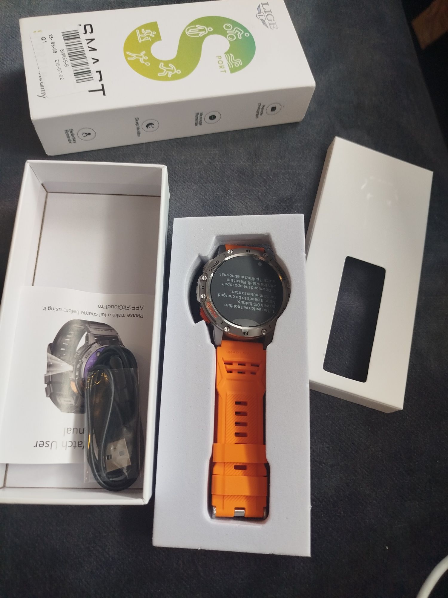 Zegarek męski smartwatch LIGE