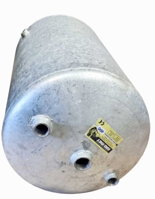 Bojler ocynkowany 100L z podwójną wężownicą Gruba Blacha 3