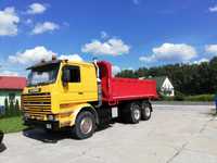 Scania 143h wywrotka pojazd specjalny