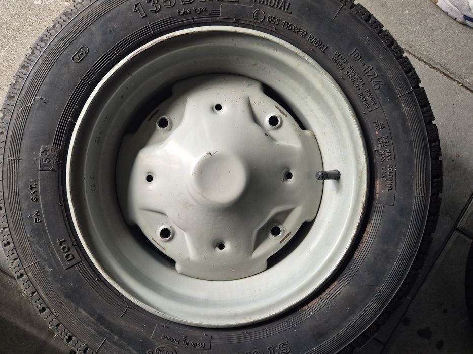 Nowe koła cytrynki Fiat 126p z 1979 roku  Fabryczny stan !!!