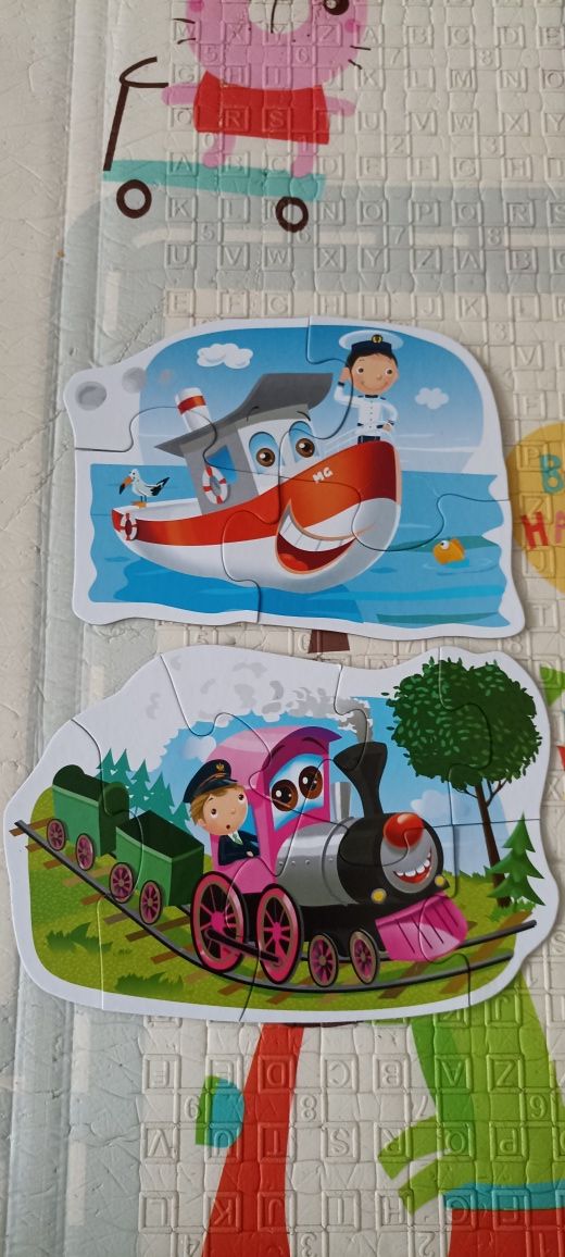 Puzzle dla dwulatka