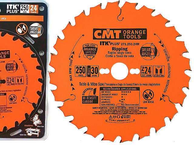 CMT 271.250.24M Tarcza Piła Widiowa do cięcia drewna 250x30 24 zęby