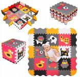 SUPER Duża MATA PIANKOWA Puzzle piankowe 34 szt
