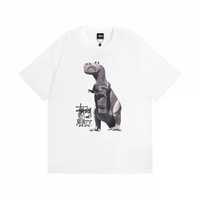 Футболка Stussy Dinosaur white M/L