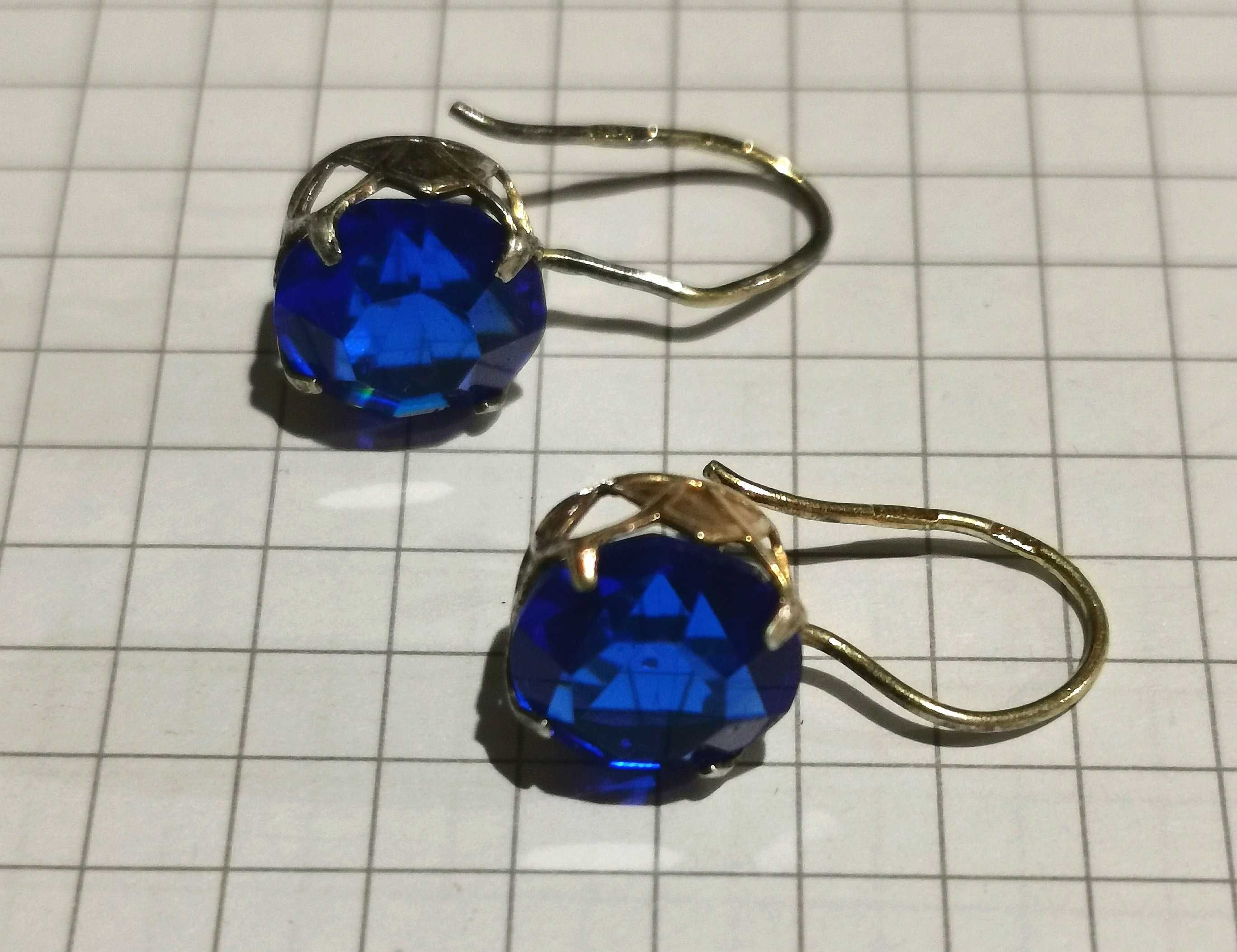 Серьги серебро СССР