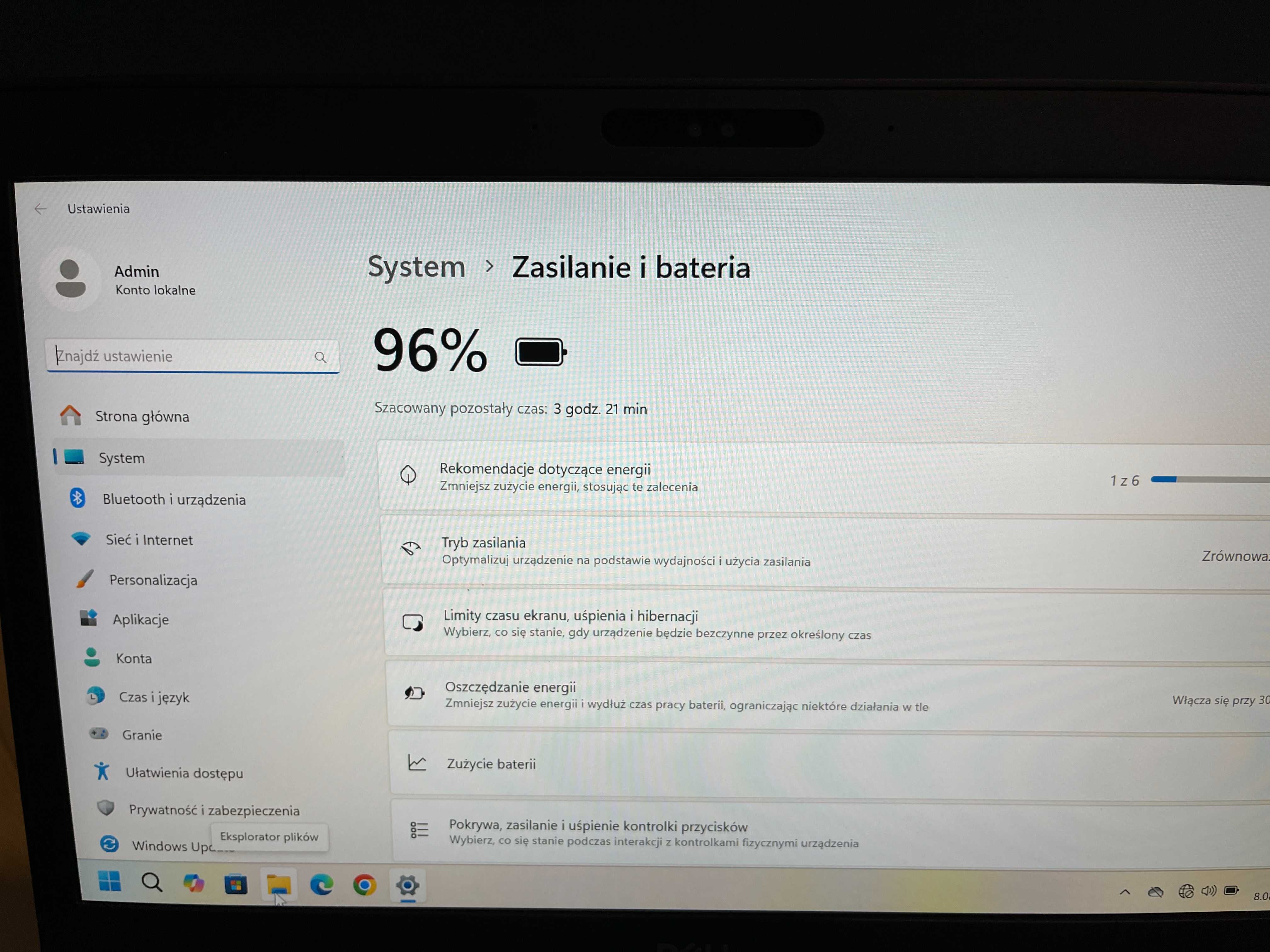 Laptop Dell Latitude 5490 Intel Core i5 2.60GHz 16GB 256GB SSD W11