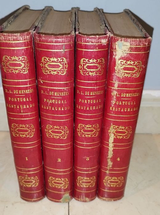 MENEZES. (Dom Luiz de) HISTORIA DE PORTUGAL RESTAURADO, obra de 1751-5