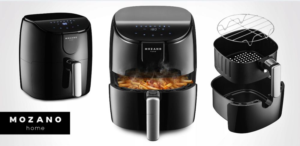 Frytkownica Beztłuszczowa 8 Programów 1500 W Mocna Mozano Prezent