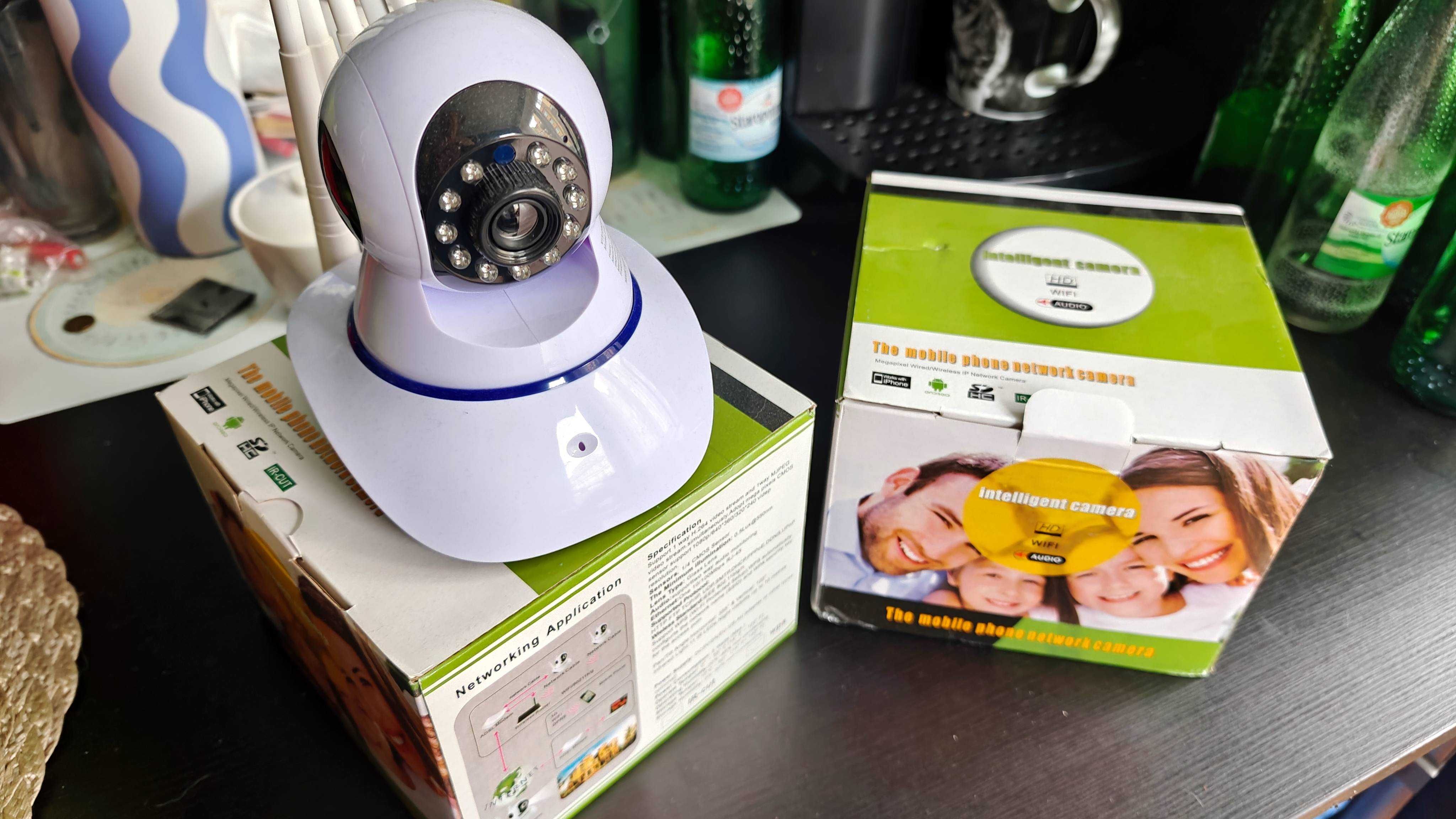 Nowe kamery do monitoringu WIFI, LAN RJ45 2 sztuki