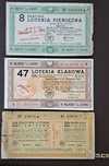 Krajowa Loteria Pieniężna i klasowa rok 1956 / 1946 - ZESTAW